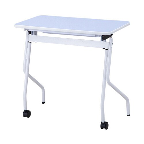 折りたたみ採血台 ブルー 800×450×750