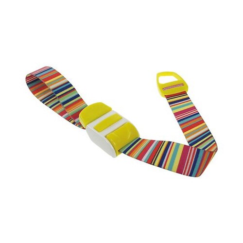 カラフル駆血帯 ストライプ イエロー 500123