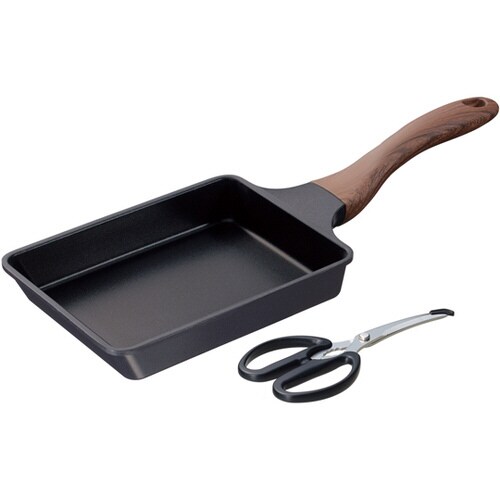 エヌトーン IH対応玉子焼 Kハサミ付