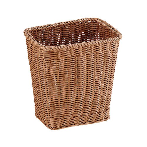 トラッシュボックス 角型ブラウン 小