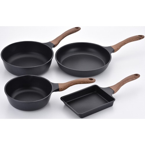 エヌトーン IH対応フライパン4点セット