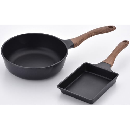 エヌトーン IH玉子&深フライパン 24