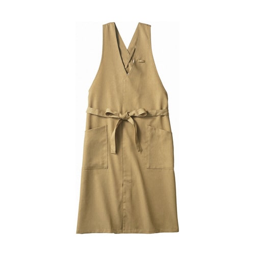 エプロン 兼用 ベージュ OV5002−3 フリー