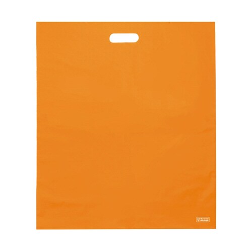 梨地ソフトポリ袋LL オレンジ 50枚入