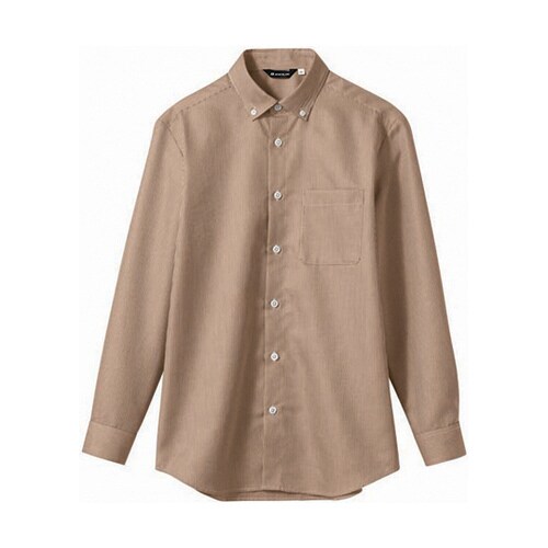 シャツ 兼用 長袖 ブラウンチェック W