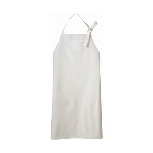 防炎エプロン 兼用 白 VA501−2 フリー
