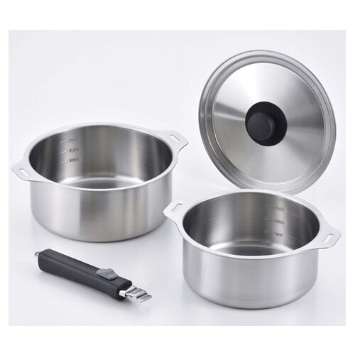 燕三 IH着脱式鍋18・20cmセット