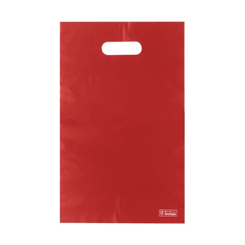 ポリ袋ハードS レッド 100枚入
