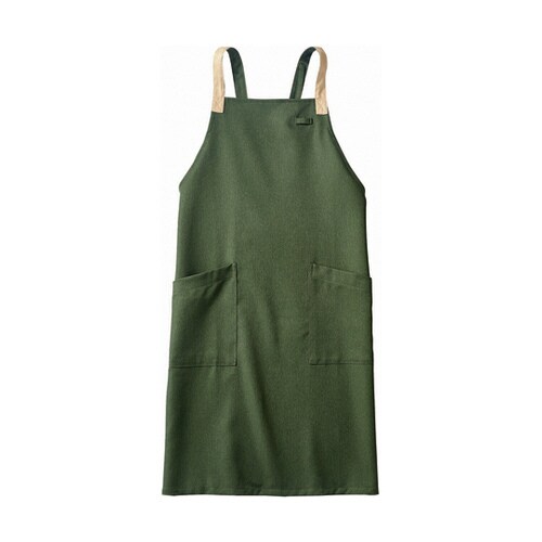 エプロン 兼用 オリーブ/ベージュ OV