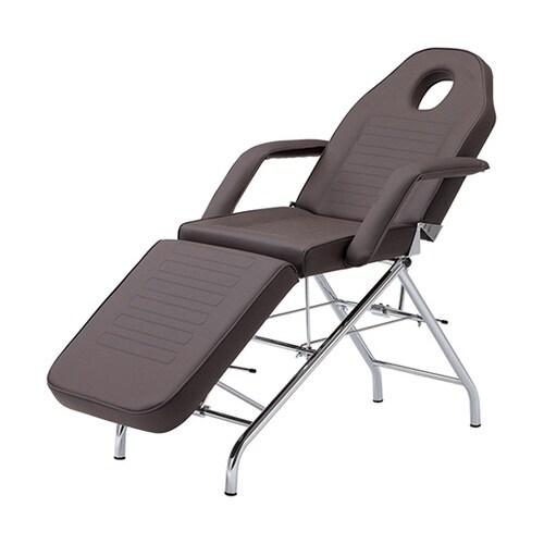 フェイシャルベッド 有孔 ブラウン T−