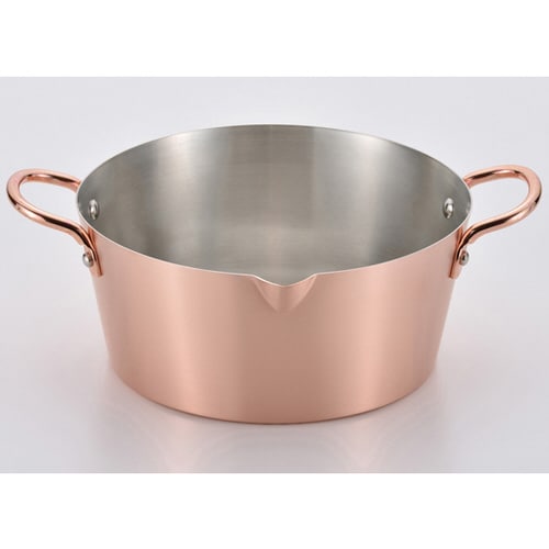 千歳 純銅 揚げ鍋 20cm CS−026