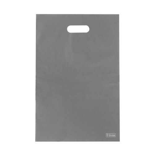 ポリ袋ハードM グレイ 100枚入