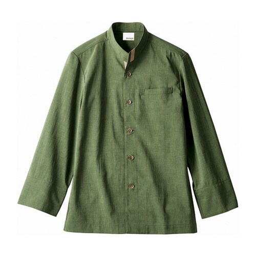 コックジャケット 兼用 長袖 オリーブ/