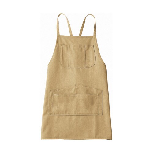エプロン 兼用 ベージュ OV5004−3 フリー