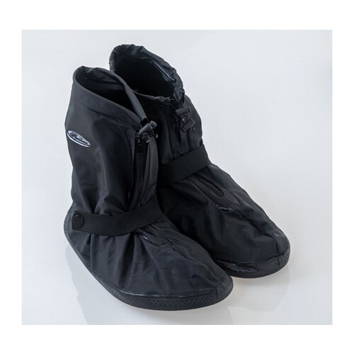防水シューズカバー M ブラック