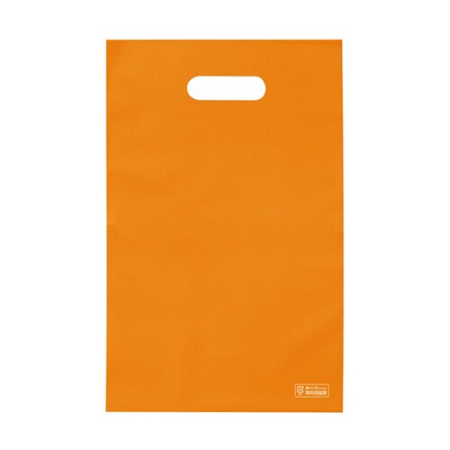 梨地ソフトポリ袋S オレンジ 100枚入
