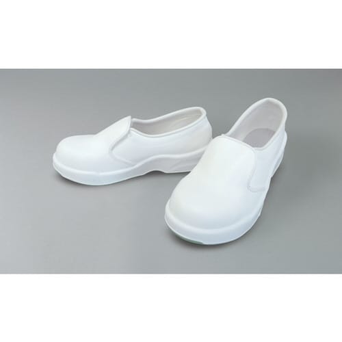 2層底安全靴 白 25.5cm PW2220N