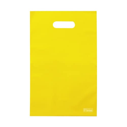梨地ソフトポリ袋S イエロー 100枚入