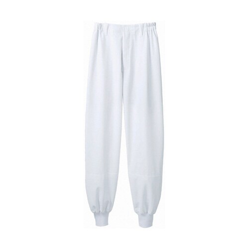 パンツ 兼用 白 ノ−タック RL7701−2 S