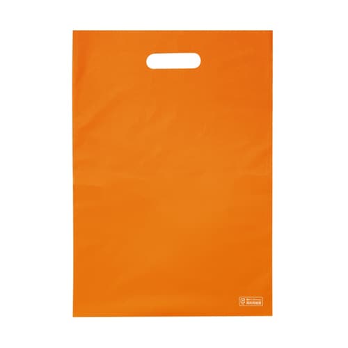 梨地ソフトポリ袋M オレンジ 100枚入
