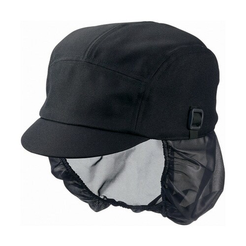 キャップたれ付 兼用 黒 9−1370 フリー