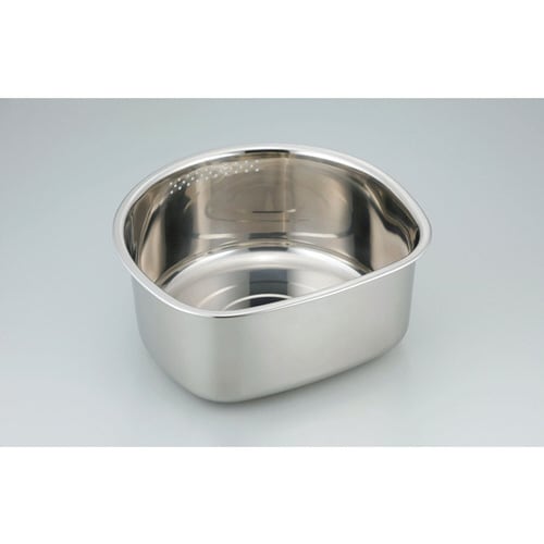 SUIグート D型洗い桶 ゴム足付 小