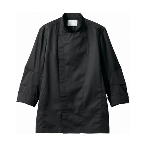 コックコート 兼用 長袖 黒 6−1120 S