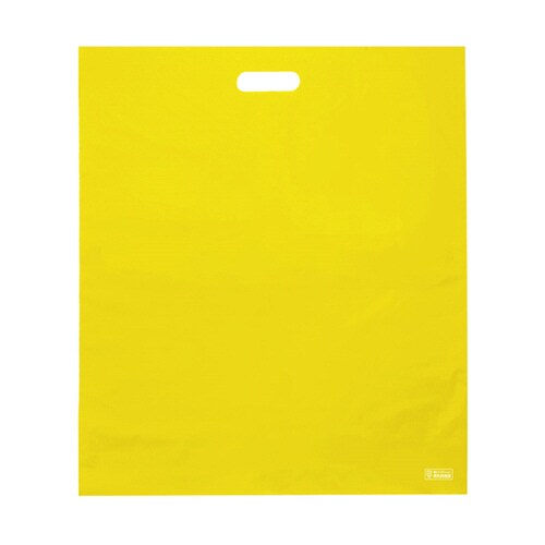 梨地ソフトポリ袋LL イエロー 50枚入