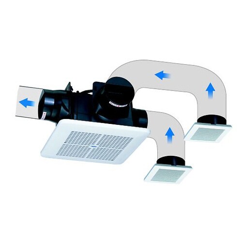 天井用換気扇3室同時換気 標準タイプ T