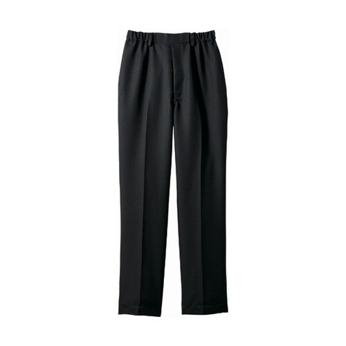 パンツ 兼用 黒 裾ネット付 ノータック