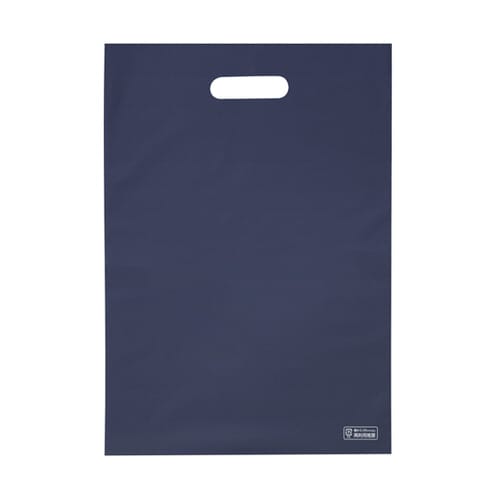 梨地ソフトポリ袋M ネイビー 100枚入