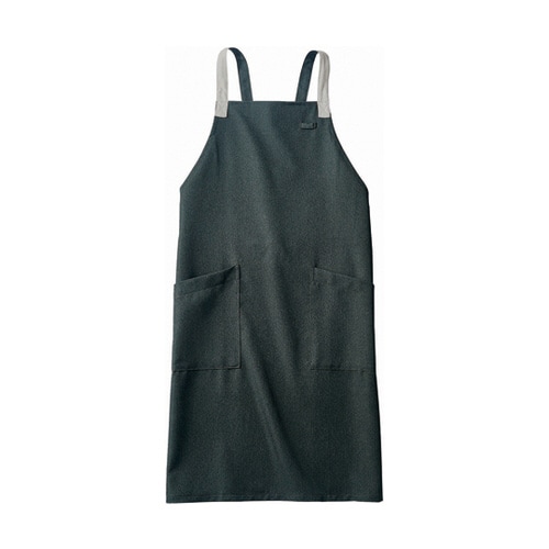 エプロン 兼用 チャコール/グレー OV