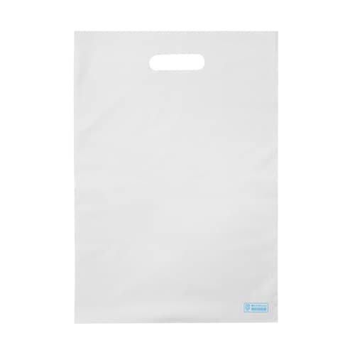 梨地ソフトポリ袋M ホワイト 100枚入