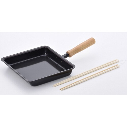 千歳 鉄玉子焼 18×18cm ツール付
