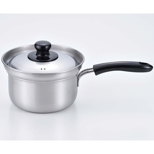 燕三 IHふきこぼれにくい片手鍋 16c