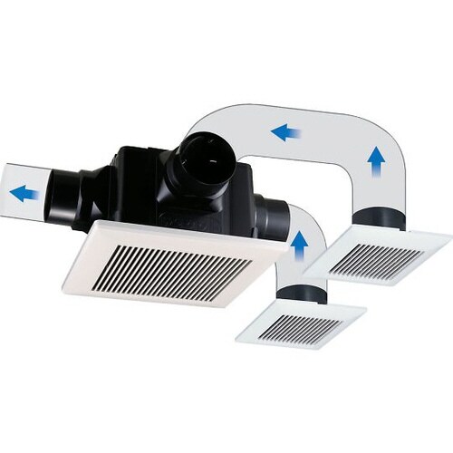 天井用換気扇 3室同時換気標準タイプ T