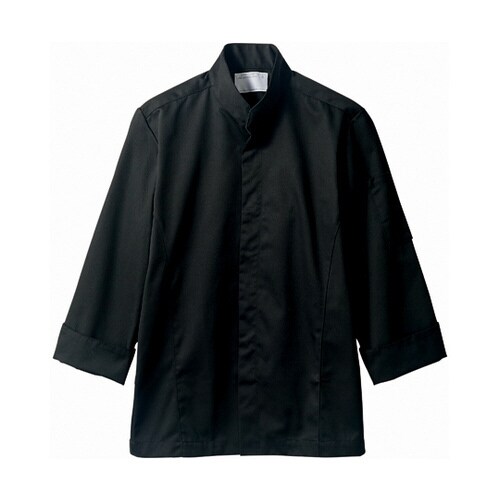 コックコート 兼用 長袖 黒 6−1033 L