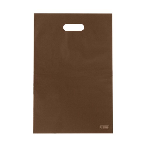 ポリ袋ハードM ブラウン 100枚入