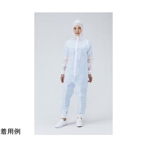 フード付ジャンプスーツ リブ付 M 50