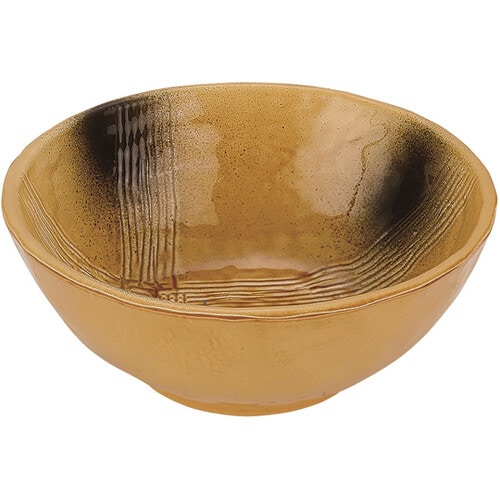 112丸小鉢 黄瀬戸織部塗 50021880