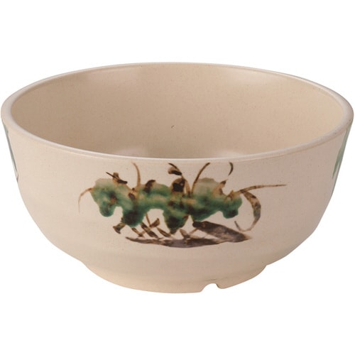 160丼 粉引亀甲織部塗 50022570