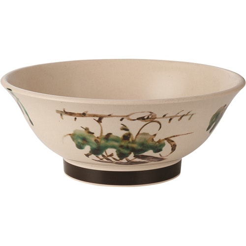 211渕太麺鉢 粉引亀甲織部塗 50022545