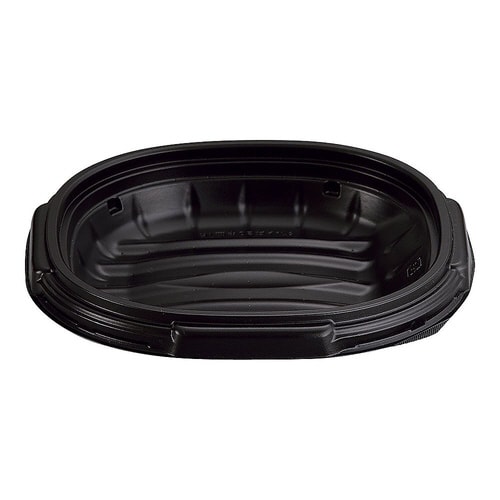 グルメ丼20 黒(50入)中皿1K GGL7402