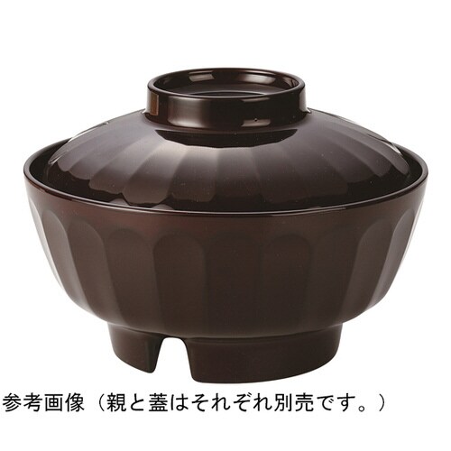 155菊割丼 親(大)総溜塗 50022720