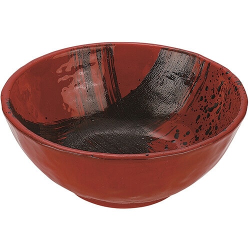 112丸小鉢 黒刷毛目塗 50021881