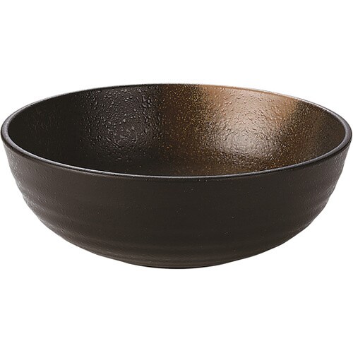 200浅麺鉢 金吹茶タタキ塗 50022645