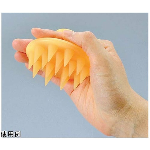 シリコン シャンプー&マッサージブラシ