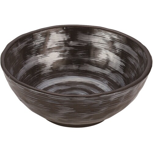 112丸小鉢 錆茶銀刷毛目塗 50021879