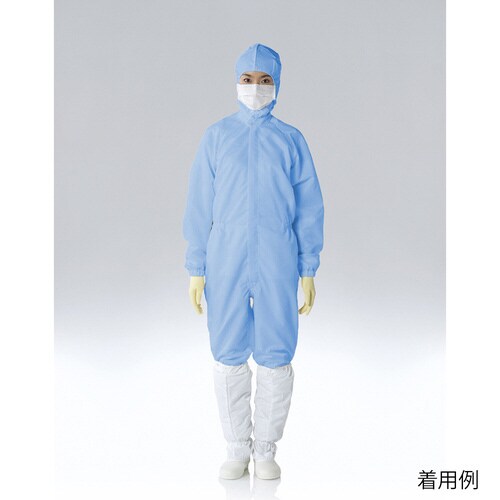 オートクレーブ滅菌対応ツナギ服(センター