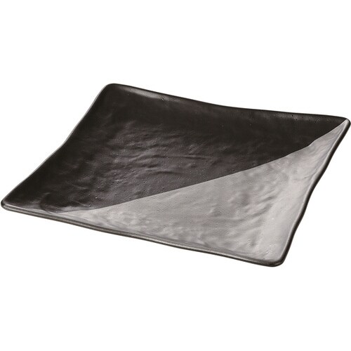 232角皿 黒銀塗分け 50022285